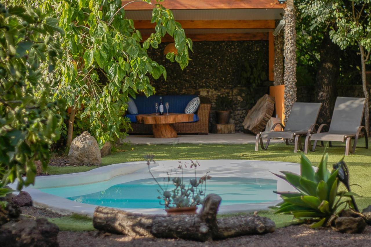 Villa Los Matos Pool And Garden Valleseco Екстериор снимка